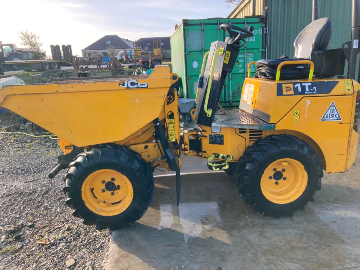 Jcb 1 ton high tip dumper - Image 3
