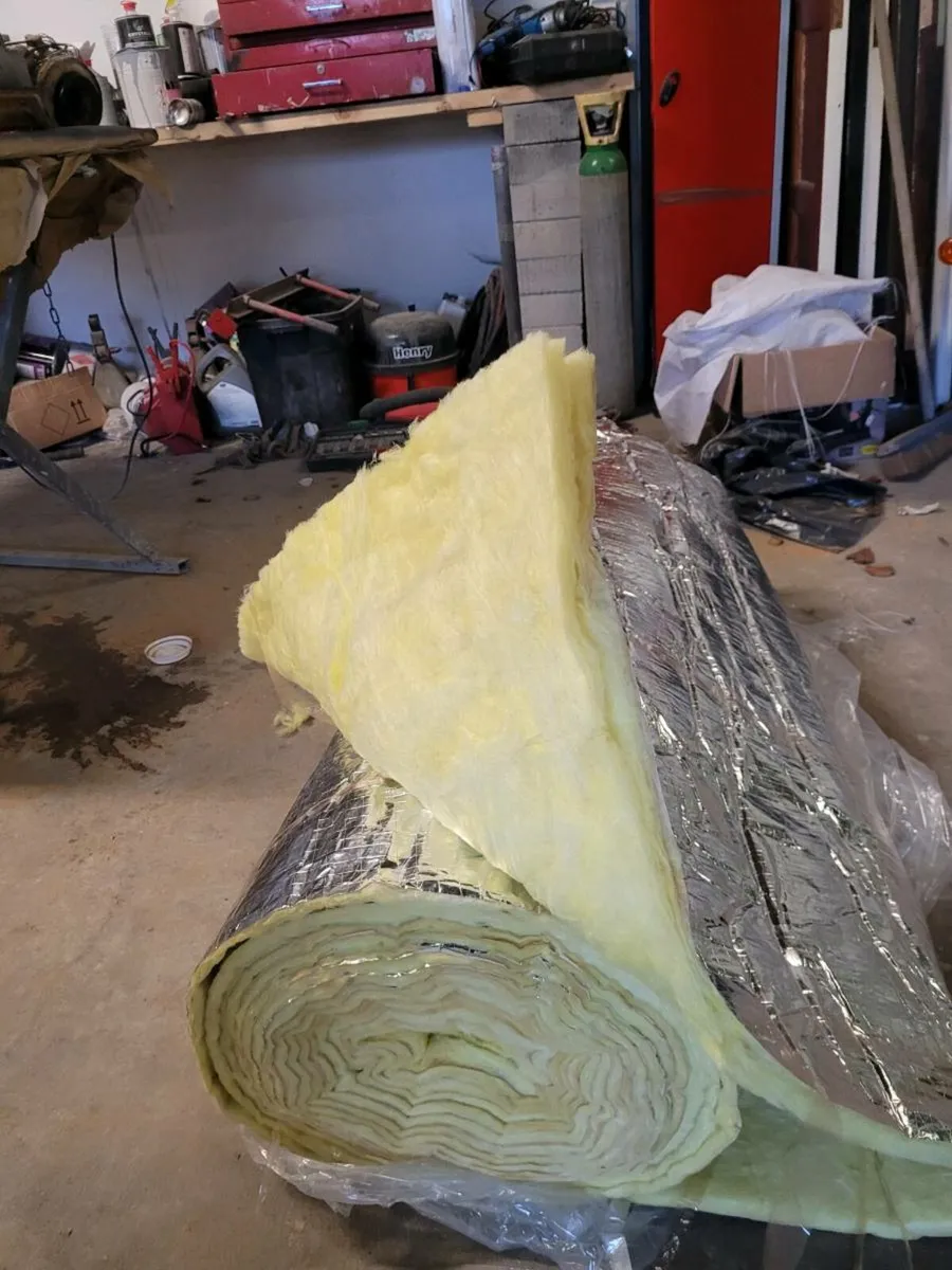 Foil back insulation