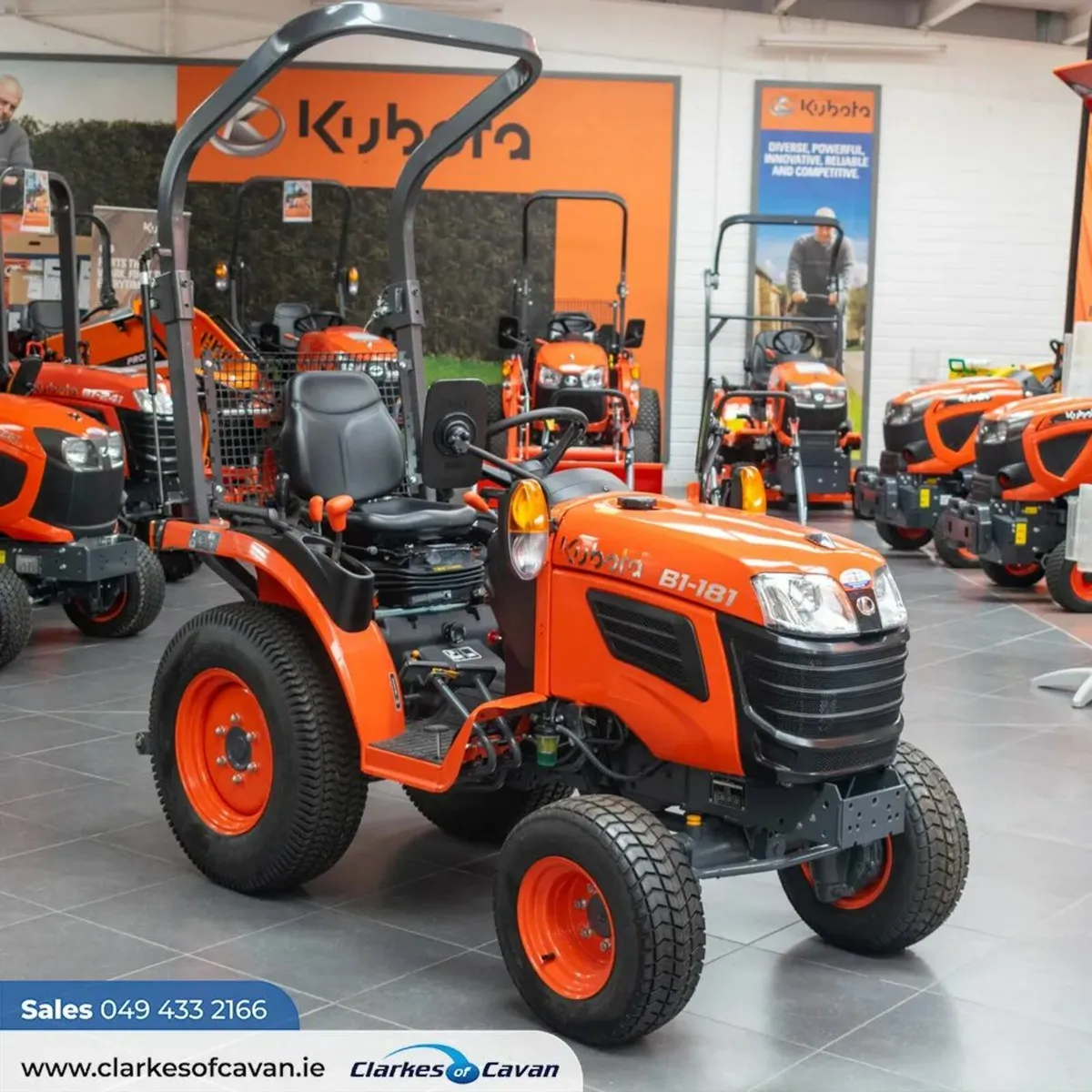 New Kubota B1-181 Compact Tractor - Image 1