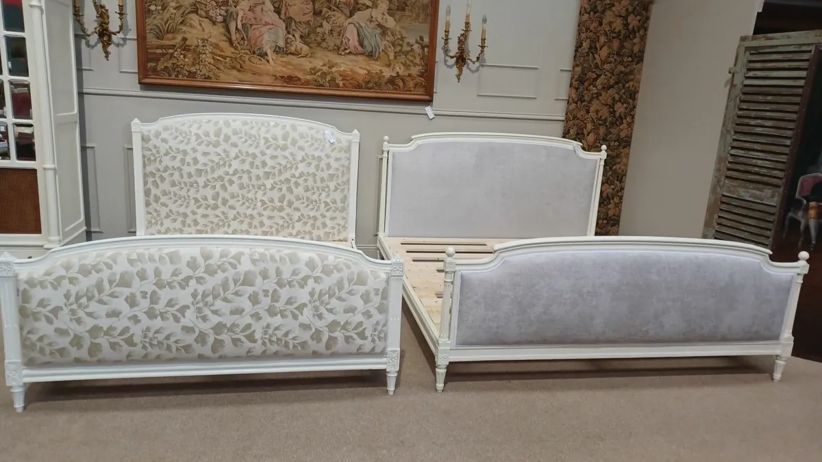French bed king size with base