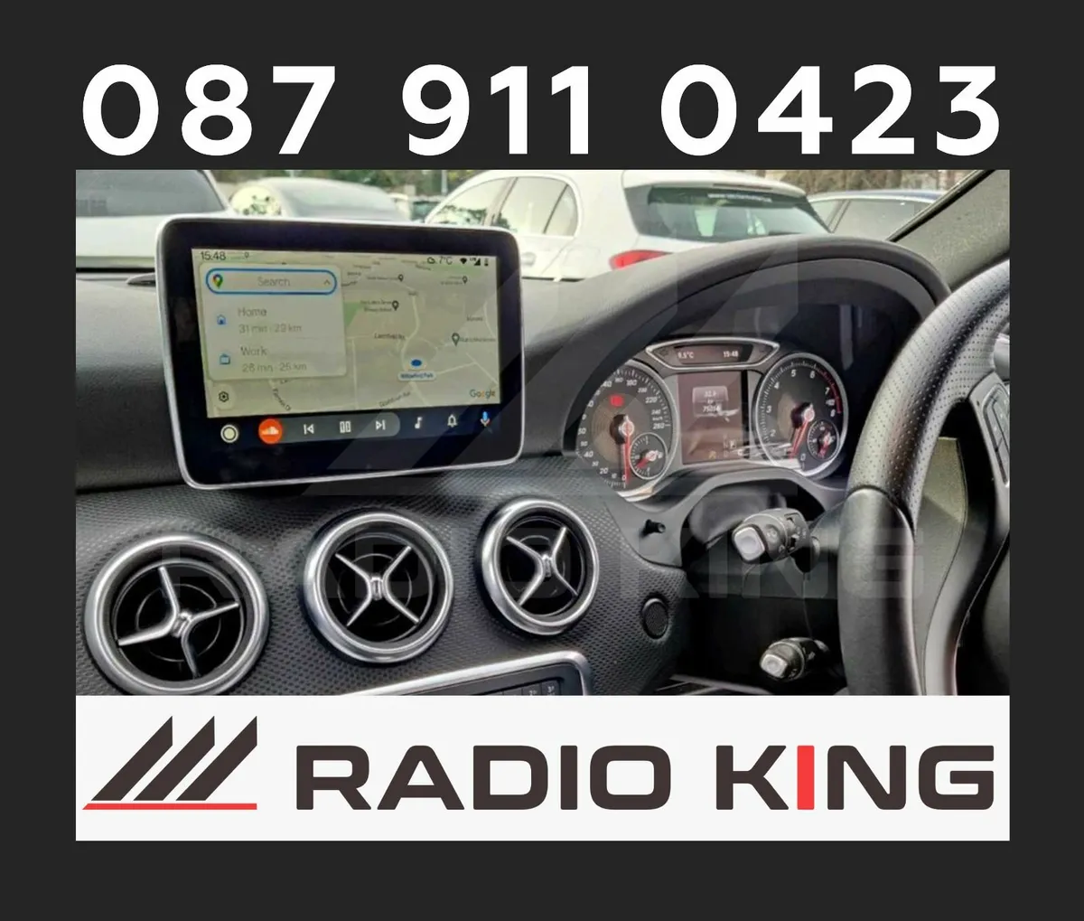 PREMIUM CARPLAY MERCEDES A B C E GLC CLA AMG ANDRO - Image 3