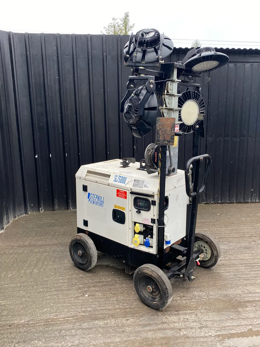 Stephill SLT5000 Lighting Tower Generator - Image 1