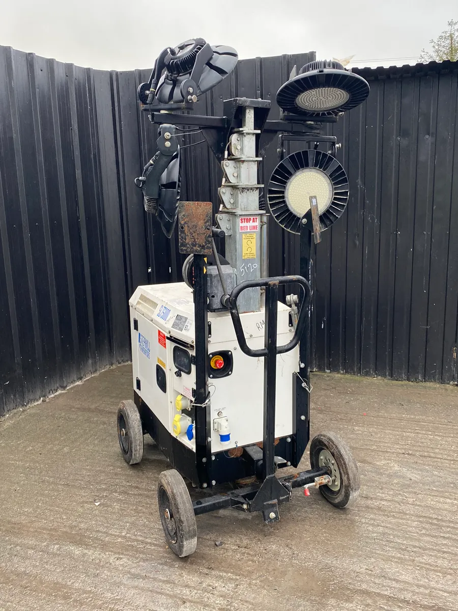 Stephill SLT5000 Lighting Tower Generator - Image 2