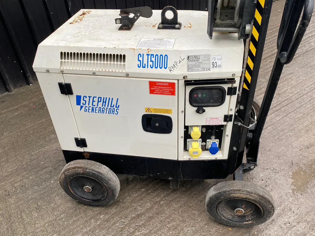 Stephill SLT5000 Lighting Tower Generator - Image 4