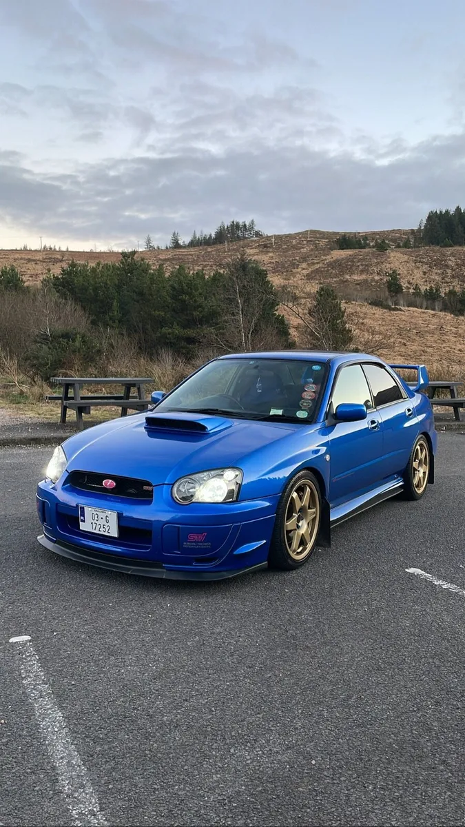 Subaru impreza wrx sti jap import