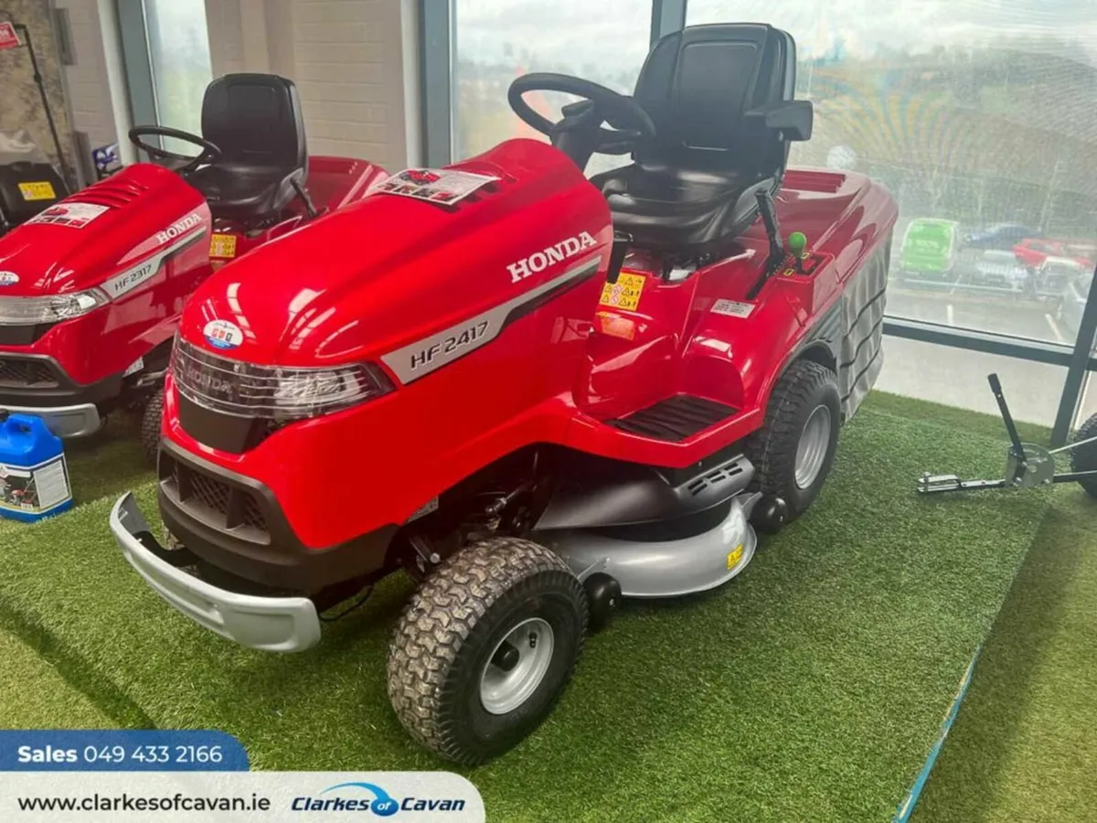 New Honda HF2417 HME Ride-On Lawnmower - Image 2