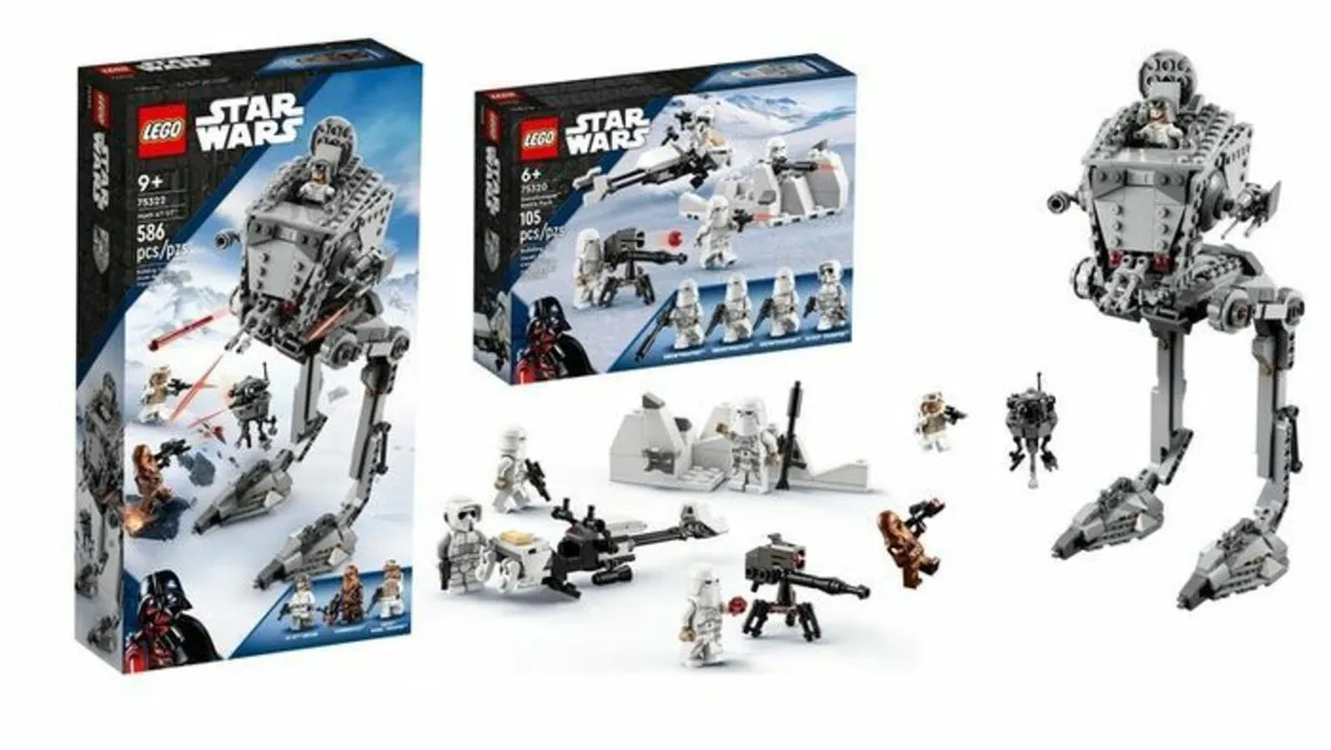 LEGO AT-ST Walker with Snowtrooper Battle Pack
