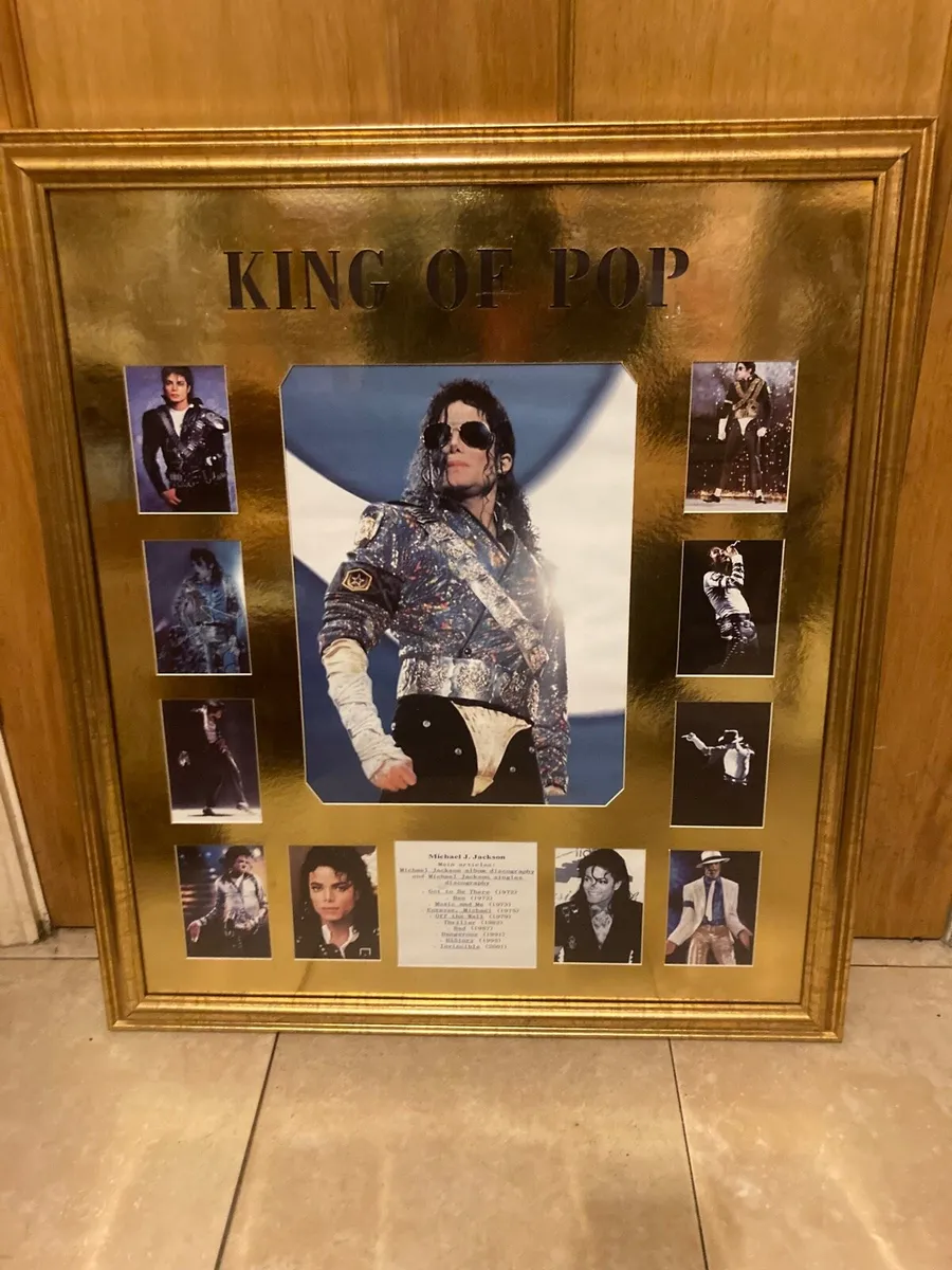 Michael Jackson framed pictures - Image 1