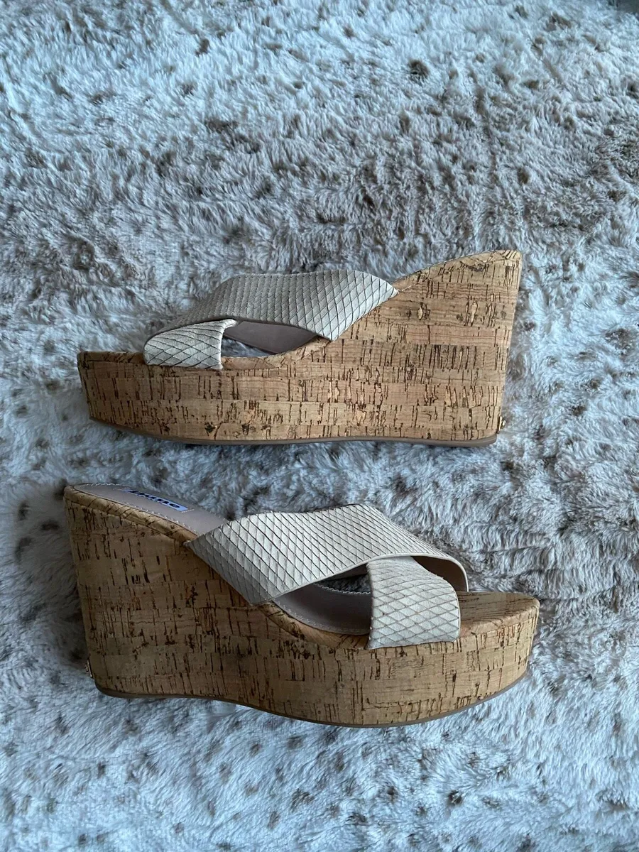 Dune wedges hot sale sale