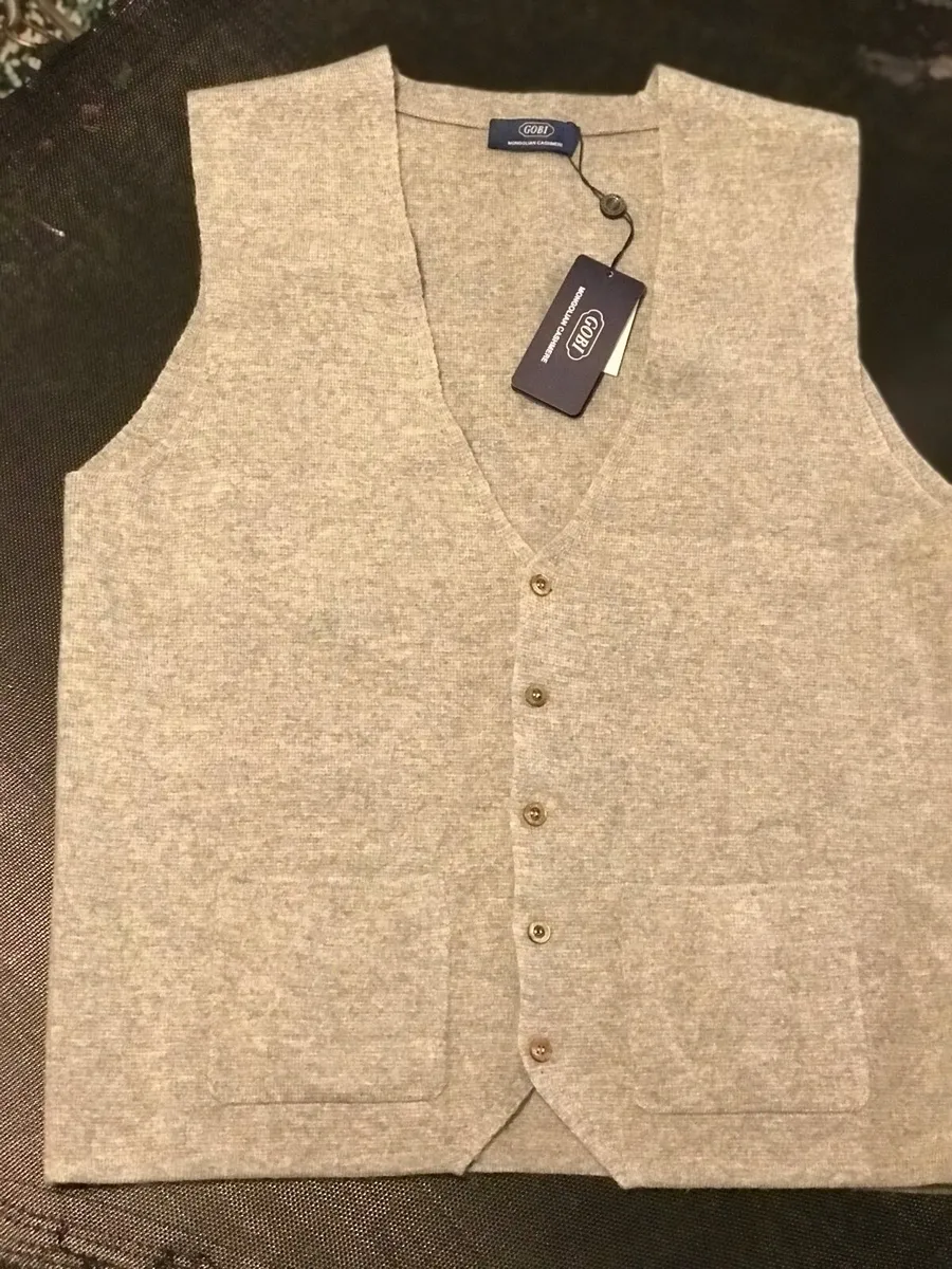 Men’s cashmere vest