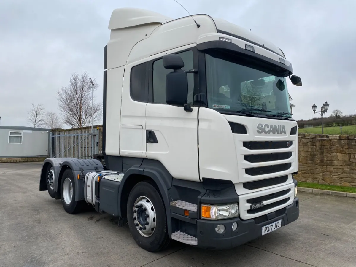 2017 Scania R450 6x2 tag