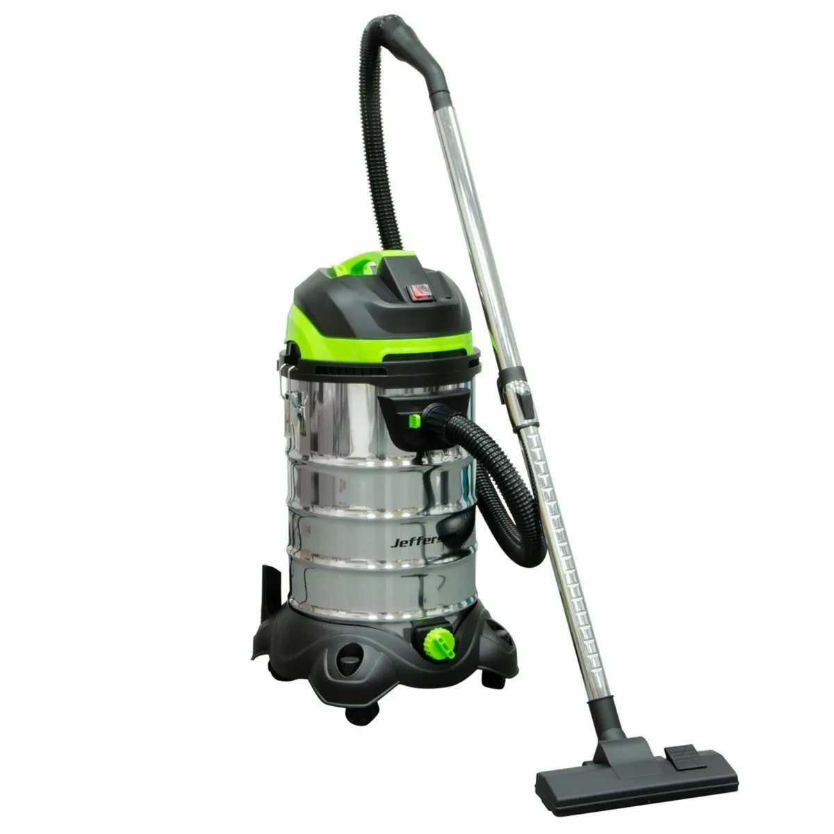 JEFFERSON 30L S/STEEL WET AND DRY VACUUM CLEANER (