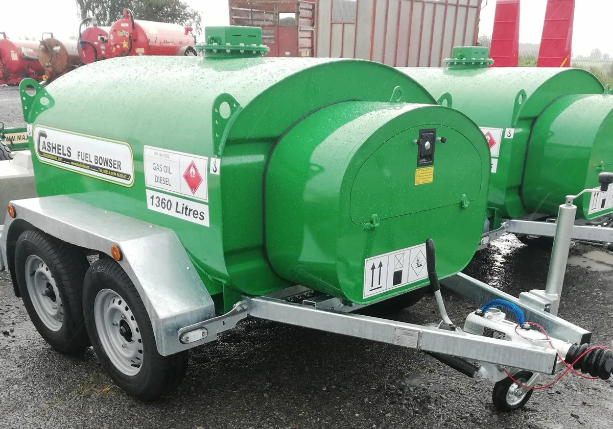 Cashel 1360ltr (300gl) Fuel Bowser - Image 4