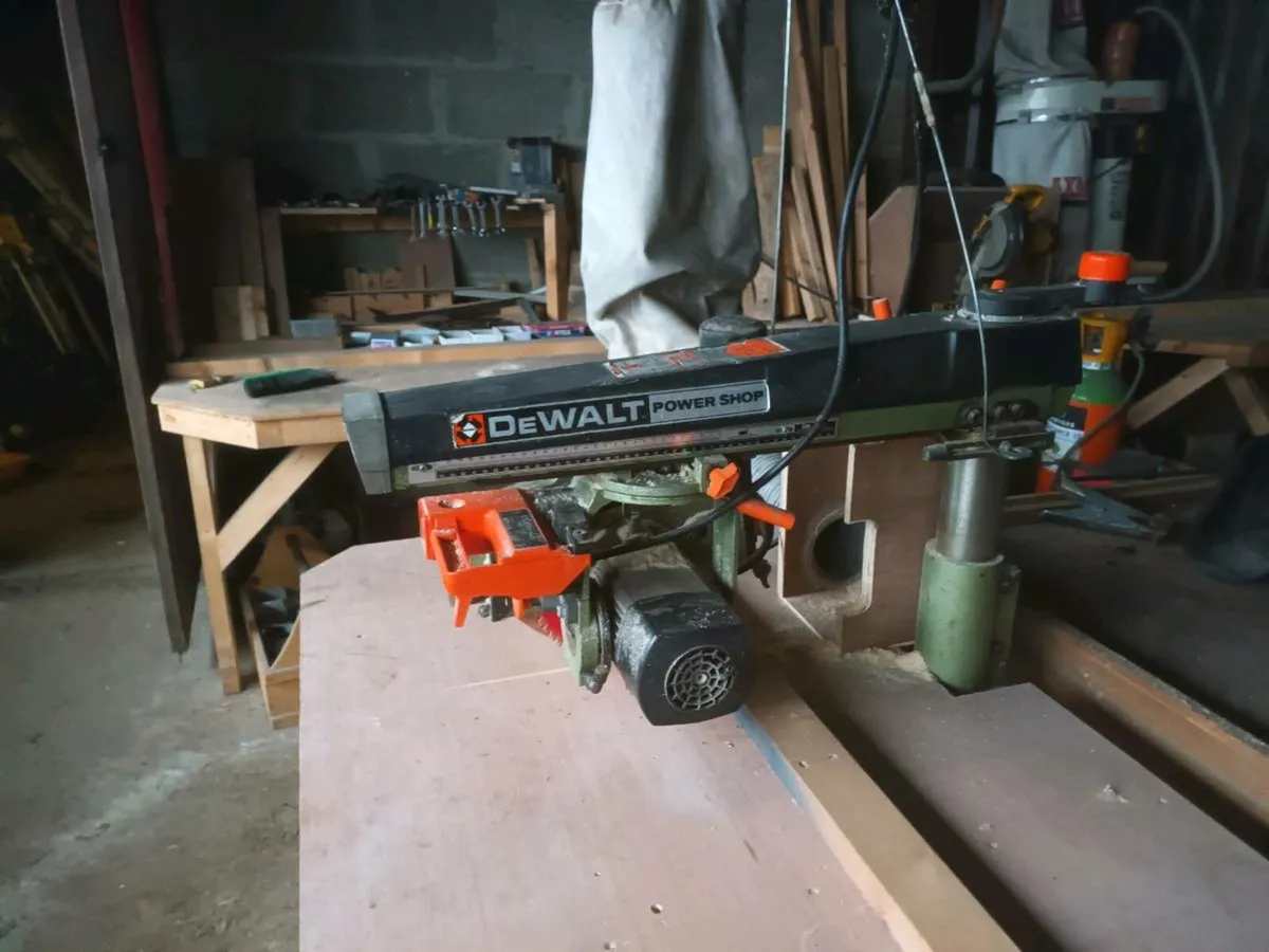 Dewalt radial arm saw for sale in Co. Offaly for 1 000 on DoneDeal