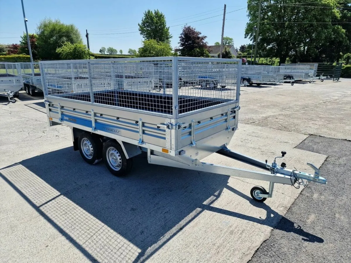 10x5 trailer with mesh