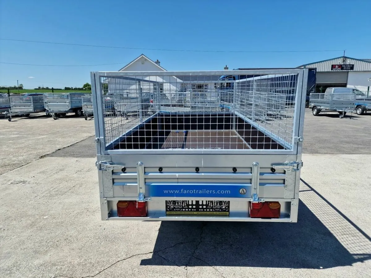 10x5 trailer with mesh - Image 2