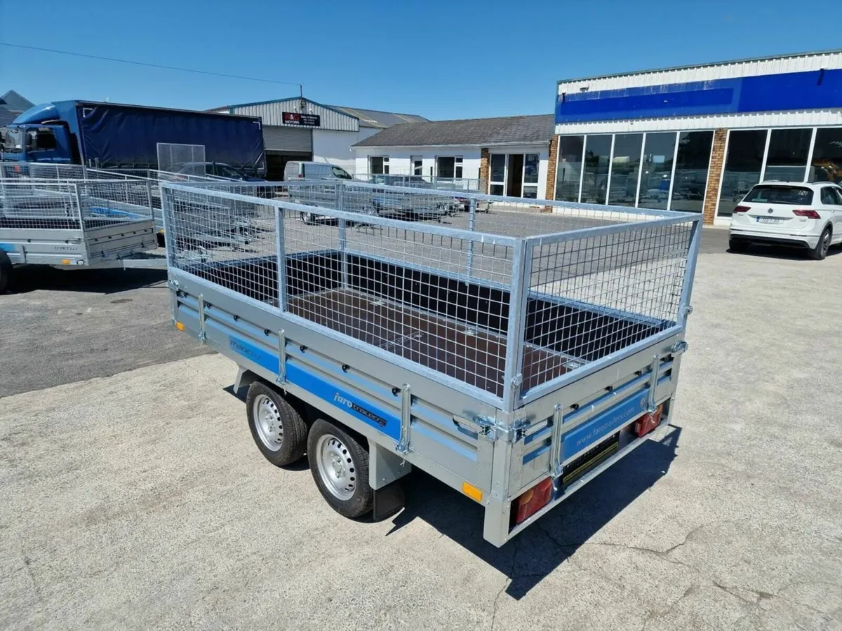 10x5 trailer with mesh - Image 3