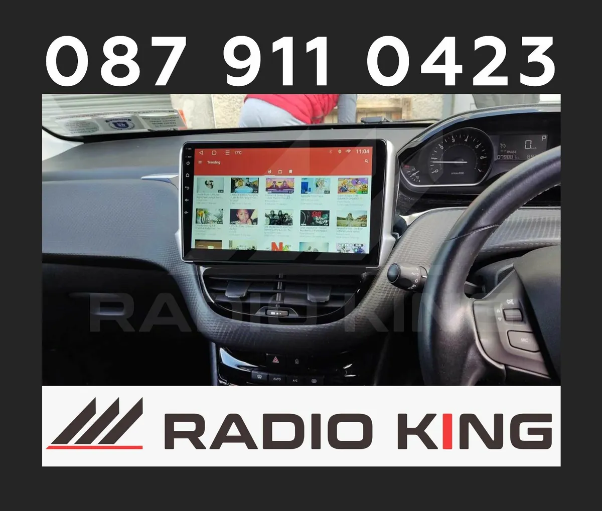 PREMIUM CARPLAY PEUGEOT 208 ANDROID AUTO STEREO - Image 4