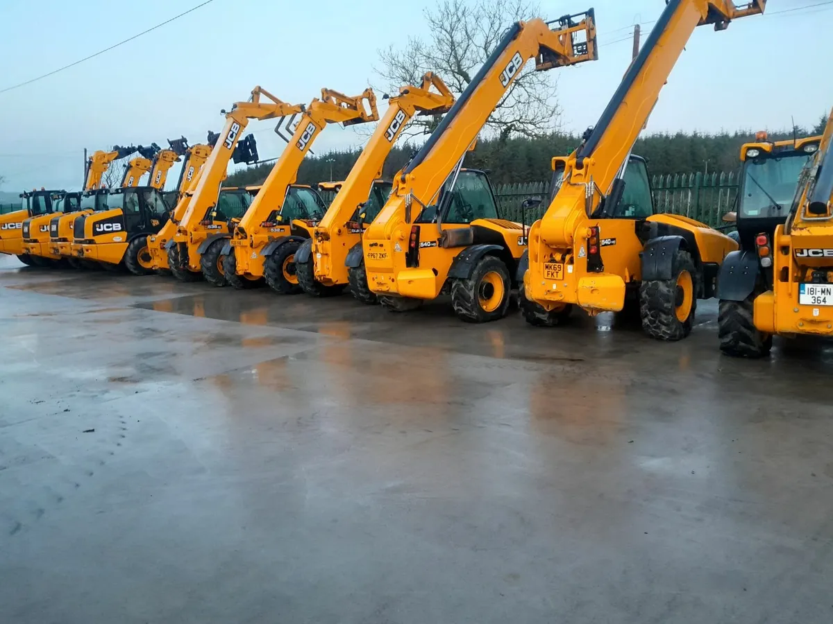 JCB Telehandlers, Loading Shovels and Excavators - Image 2