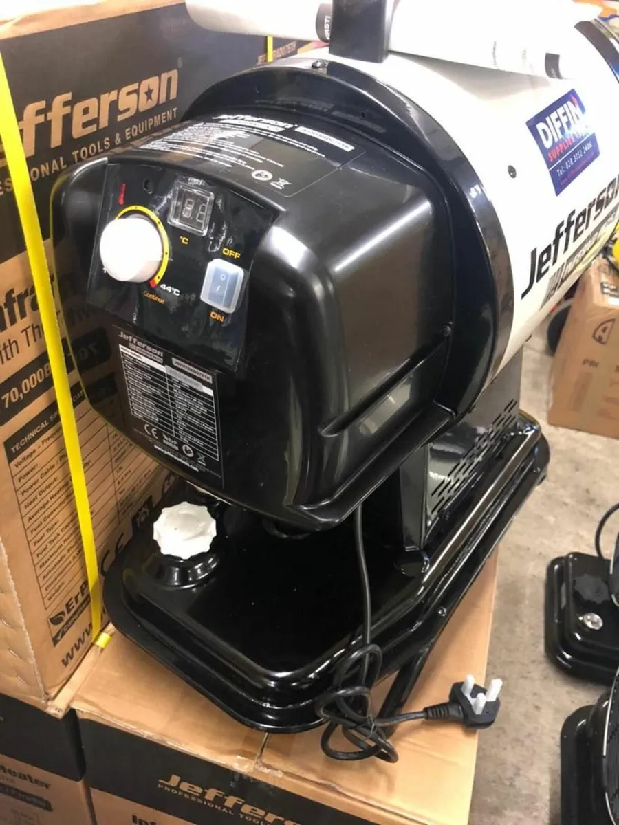 NEW Jefferson IR75 Space Heater Kero/Diesel - Image 2