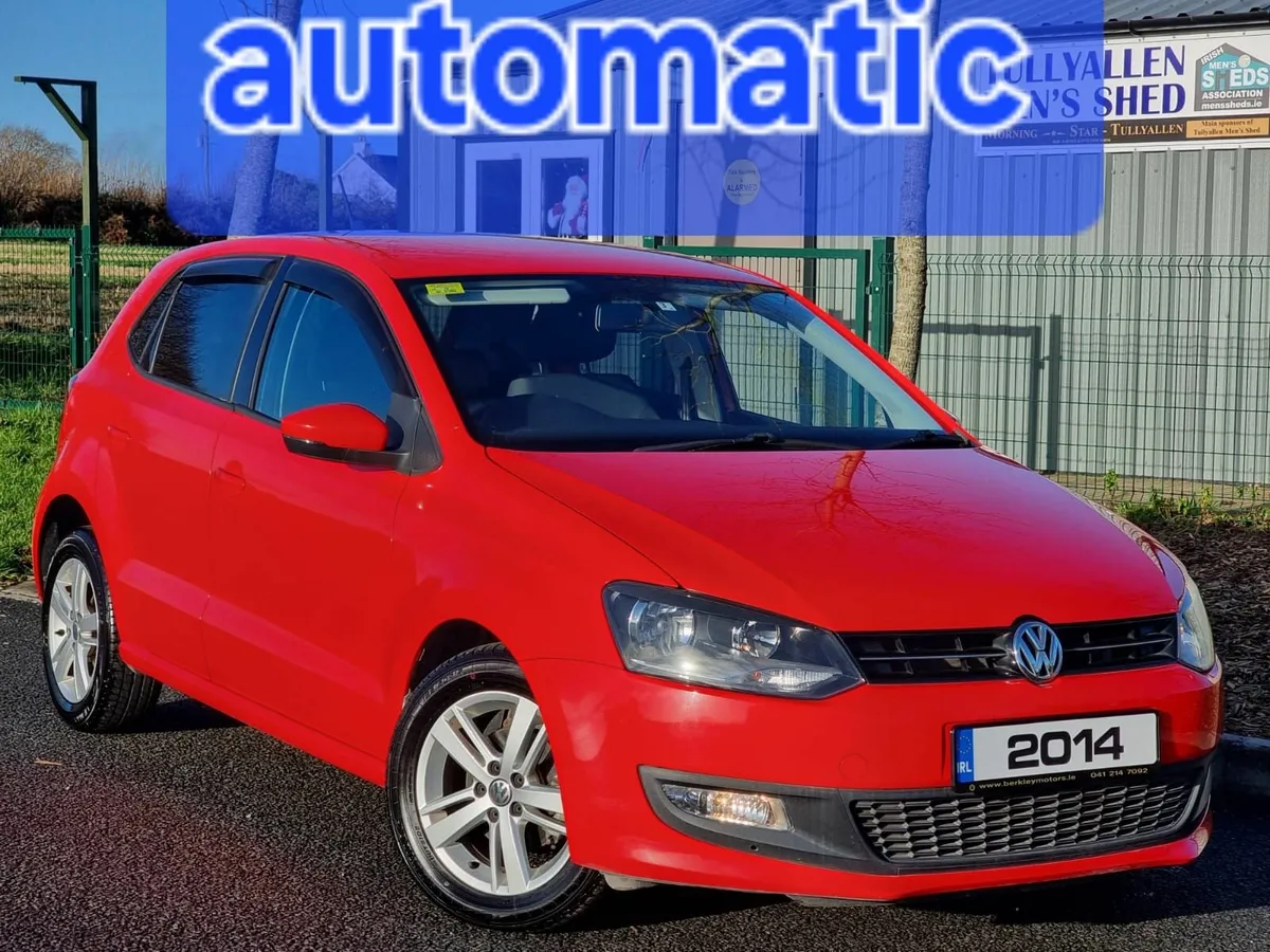 2014 VOLKSWAGEN POLO 1.2L AUTOMATIC NCT'd €10,900