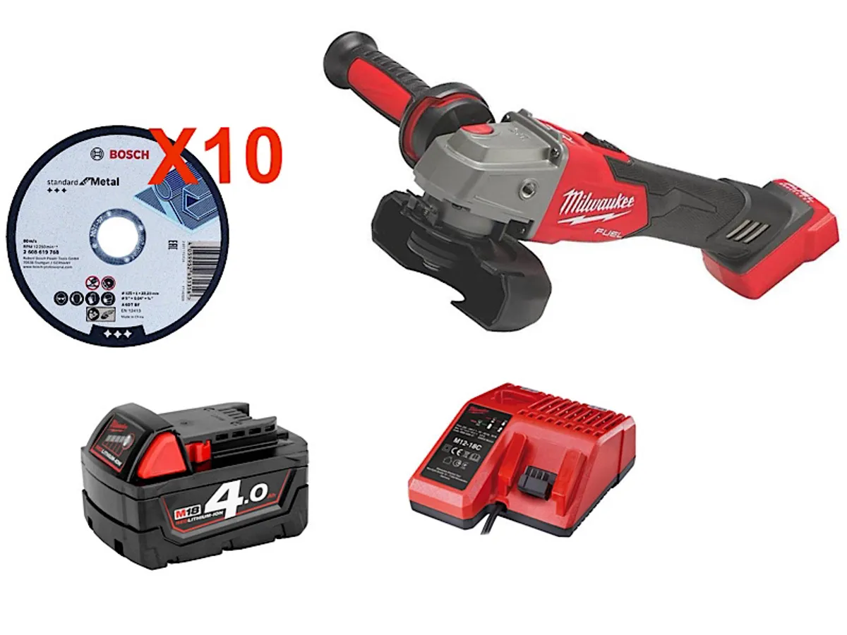 Milwaukee M18 Angle Grinder Offer..Free Del - Image 1