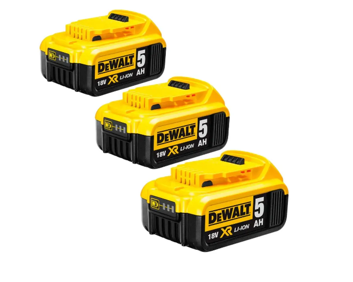 Special Offer ..3pk 5.0ah 18V Dewalt Batteries - Image 2