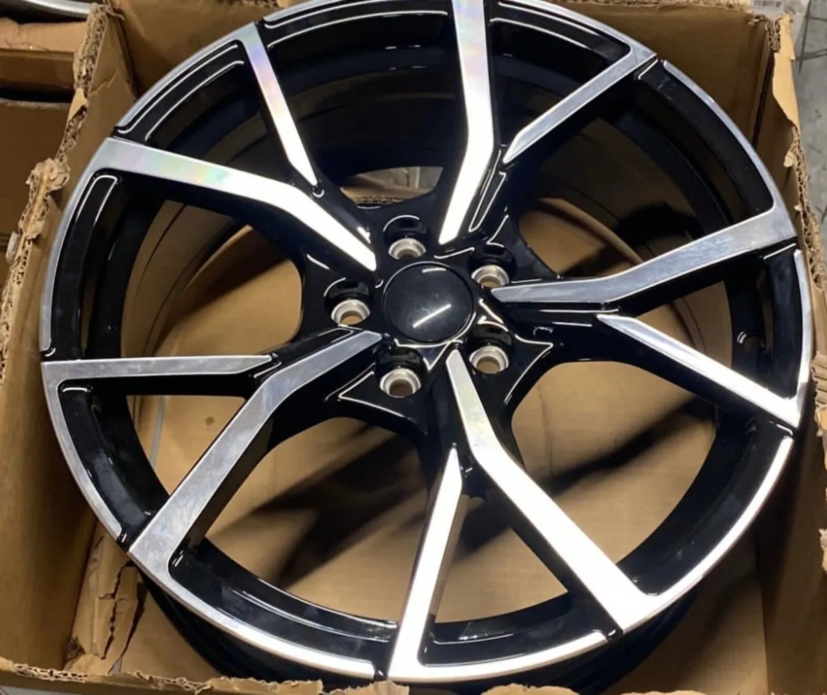 18” alloys & tyres 5x112 vw golf Passat