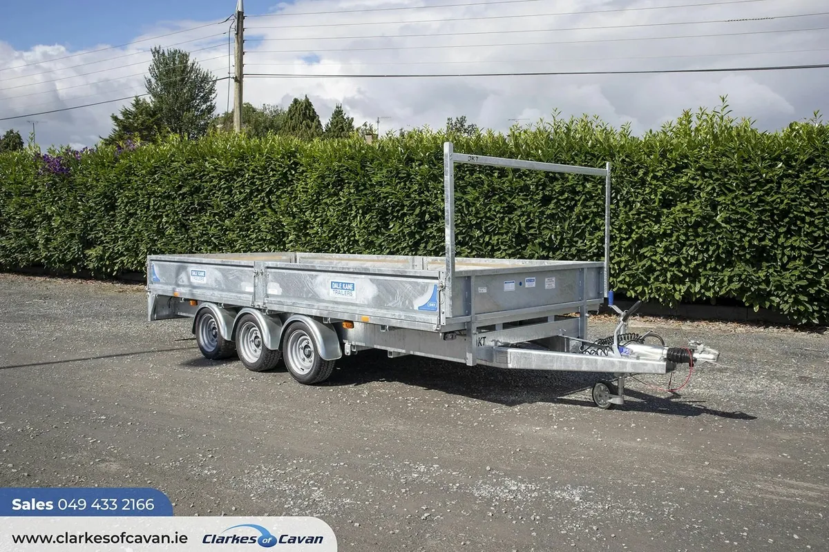 New Dale Kane 14ft x 6.6ft Builders Trailer - Image 2