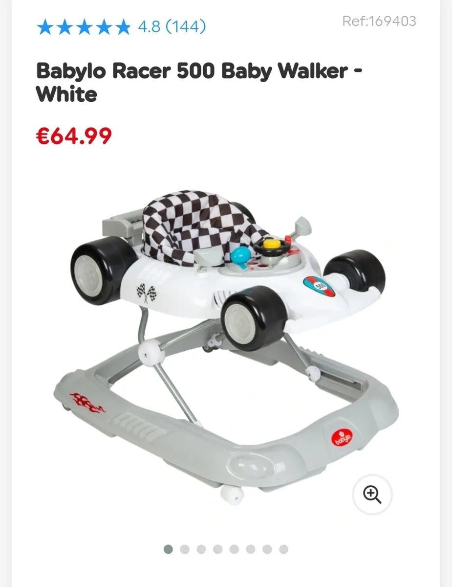 Babylo racing car hot sale walker