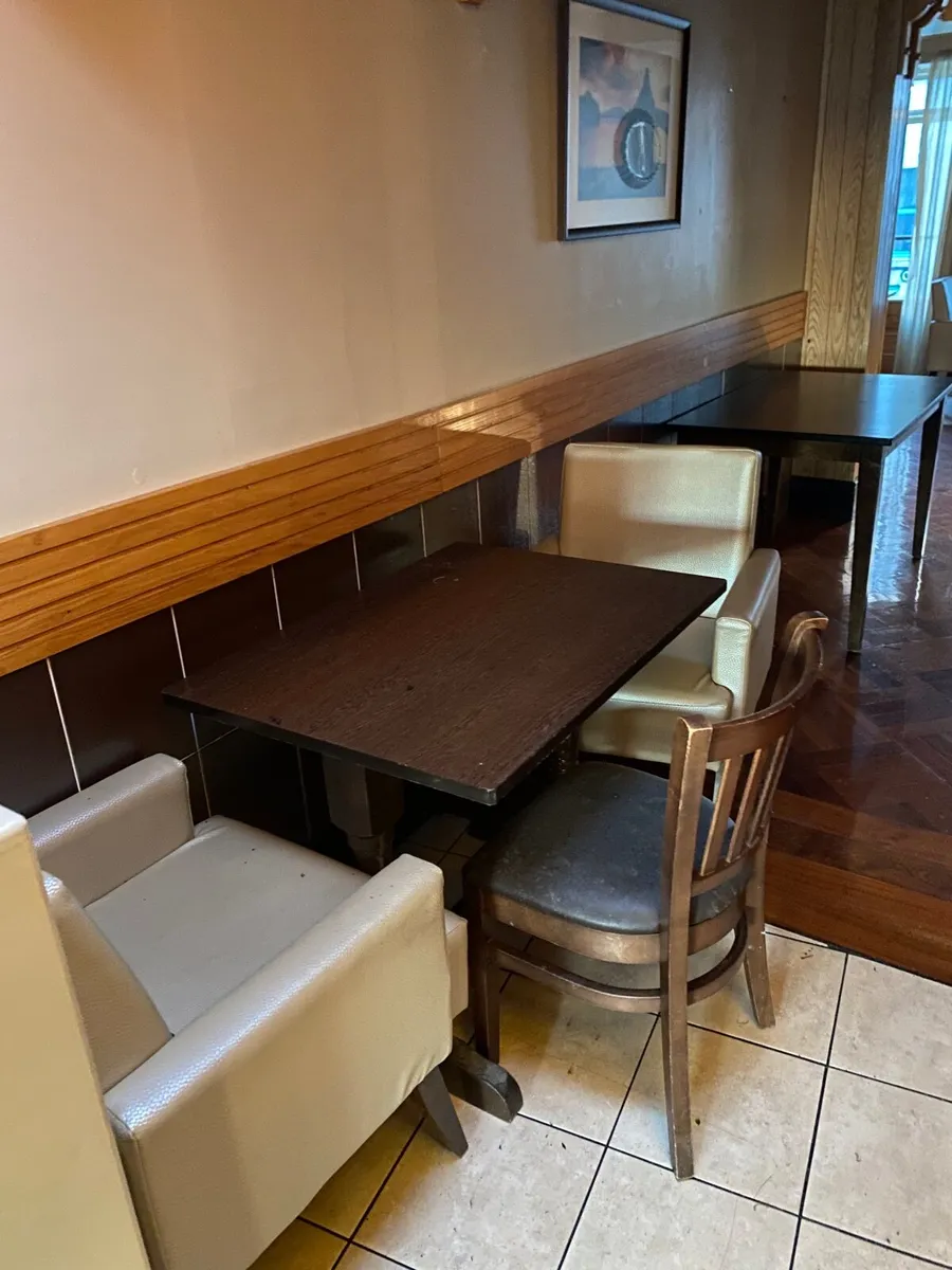 Tables and chairs for deals small restaurant