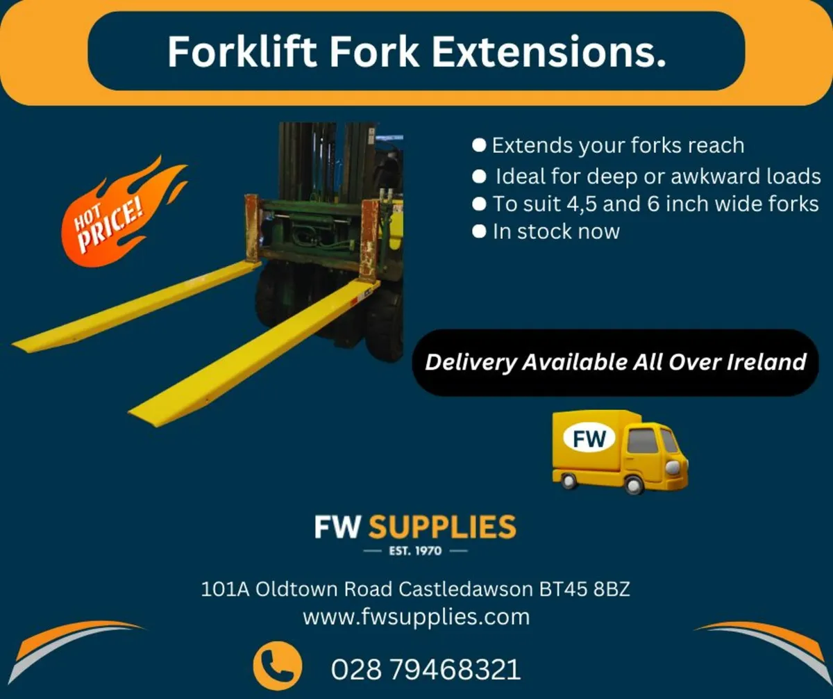 Forklift Fork Extensions