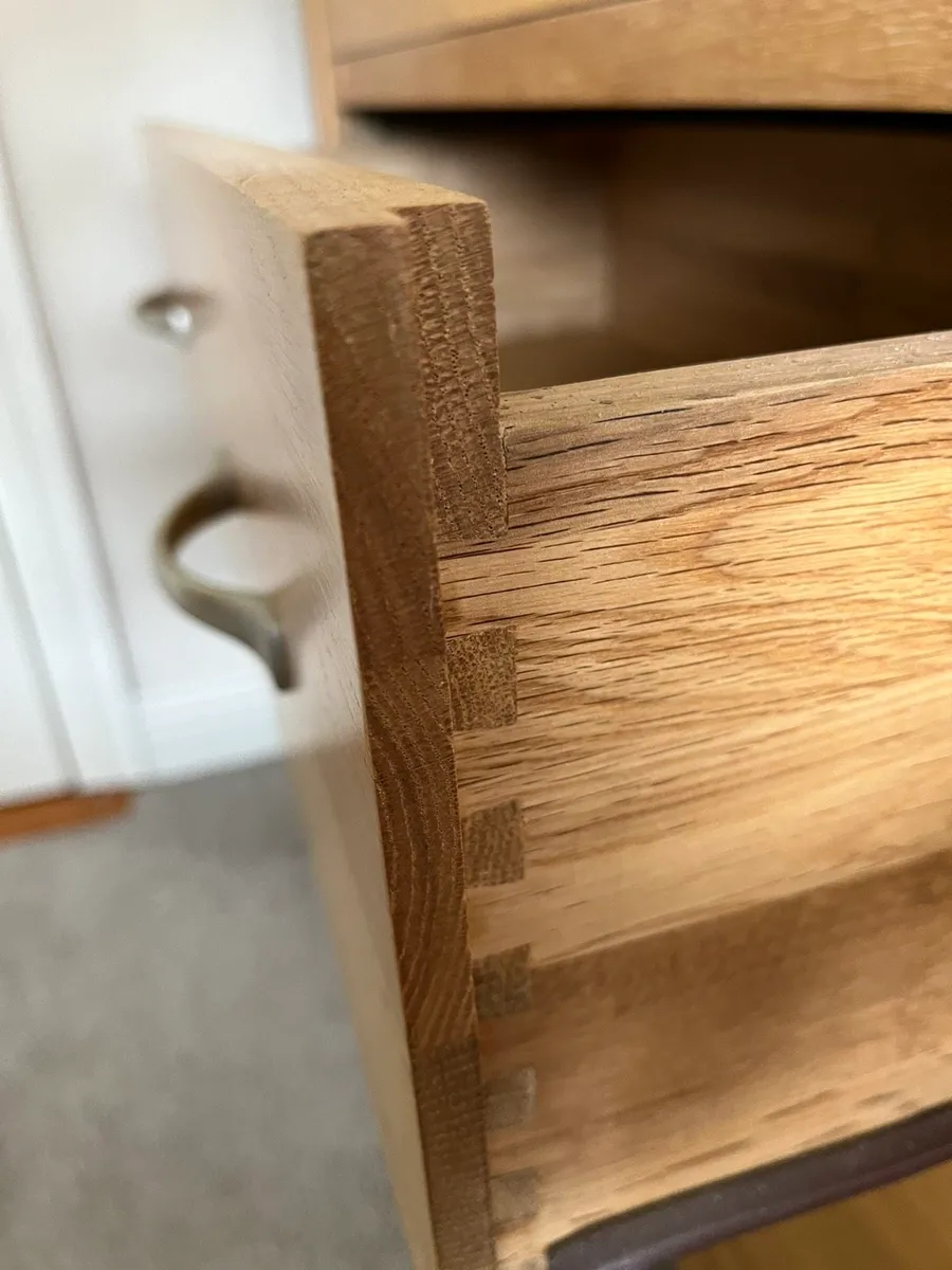 Solid Oak Tall Dresser for sale in Co. Limerick for €500 on DoneDeal