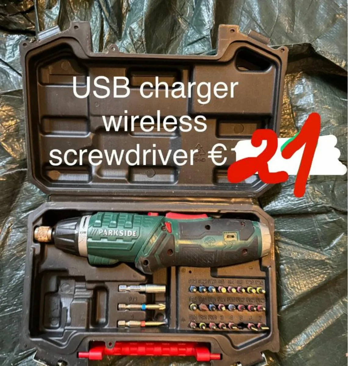 Parkside cordless screwdriver online charger