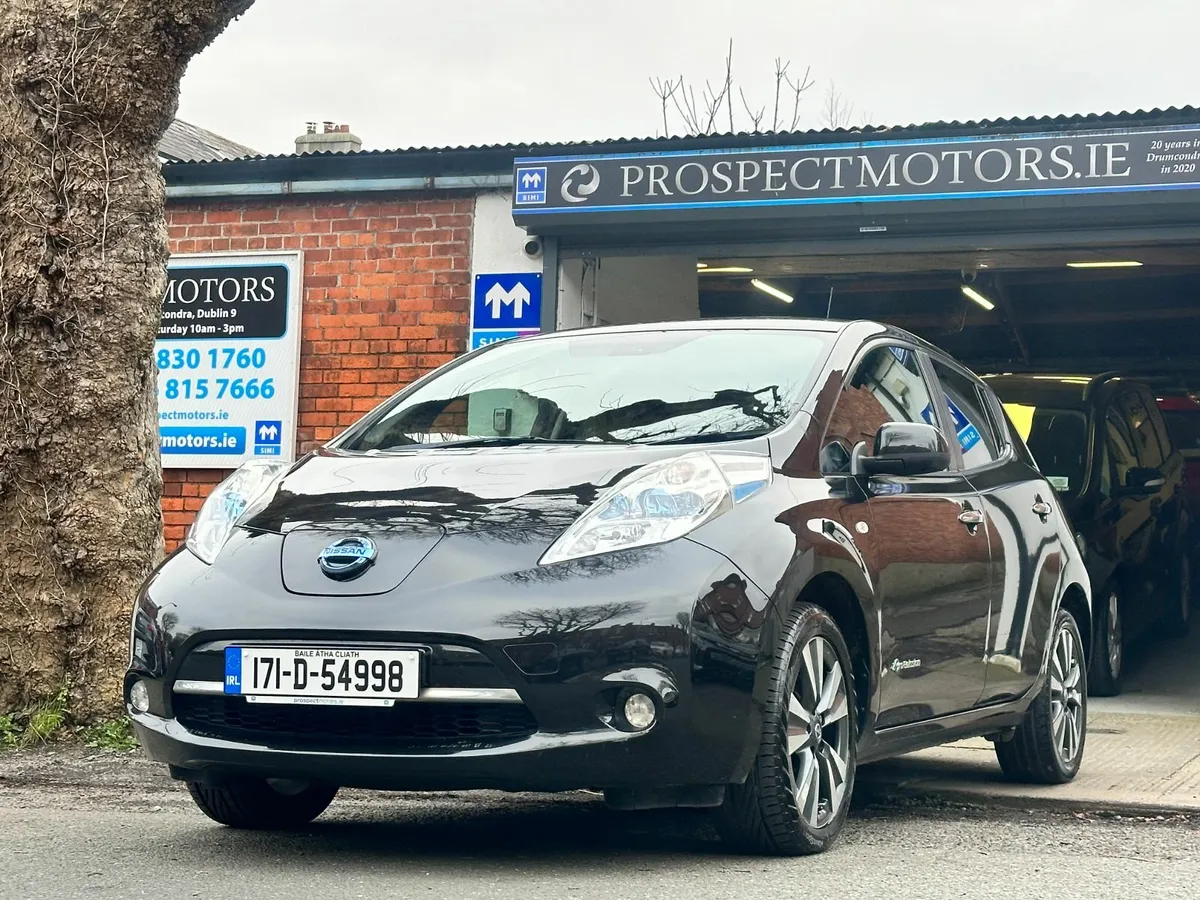 2017 Nissan Leaf, 30kw Tekna, New Nct 03/2025, - Image 1