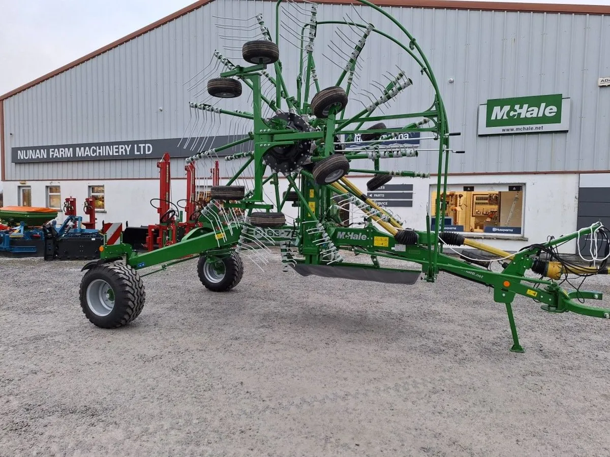 NEW MCHALE R 68-78 RAKE. - Image 3
