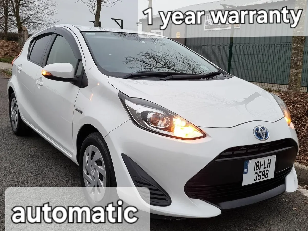 2018 TOYOTA AQUA AUTO NCT&1 YEAR WARRANTY €11,990 - Image 2
