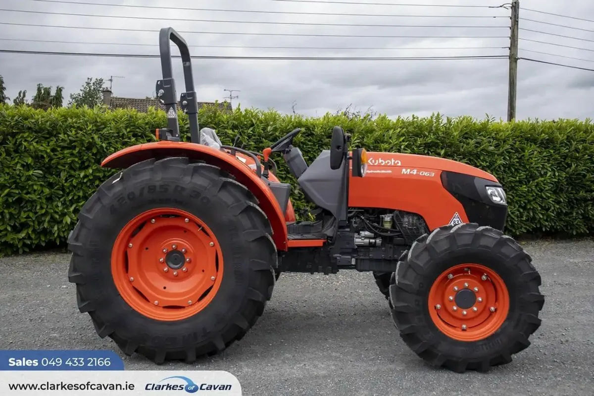 Kubota M4063 ROPS New - Image 3