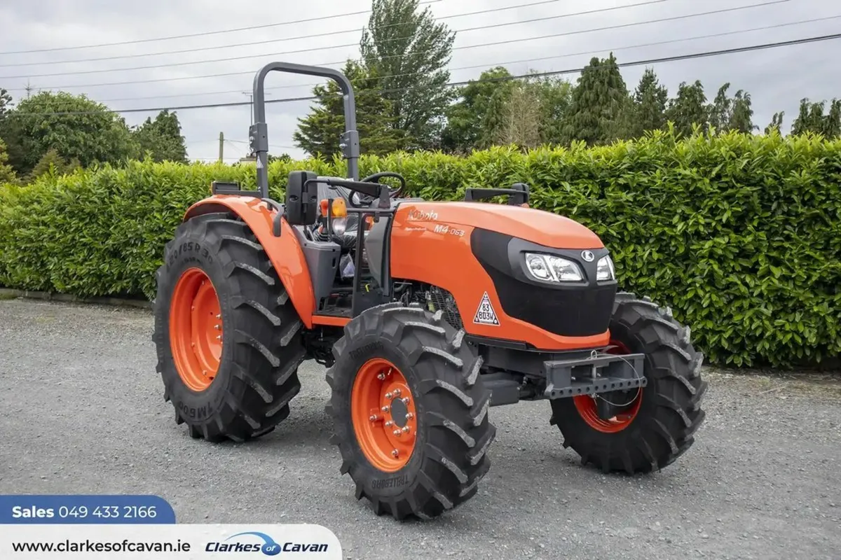 Kubota M4063 ROPS New - Image 1