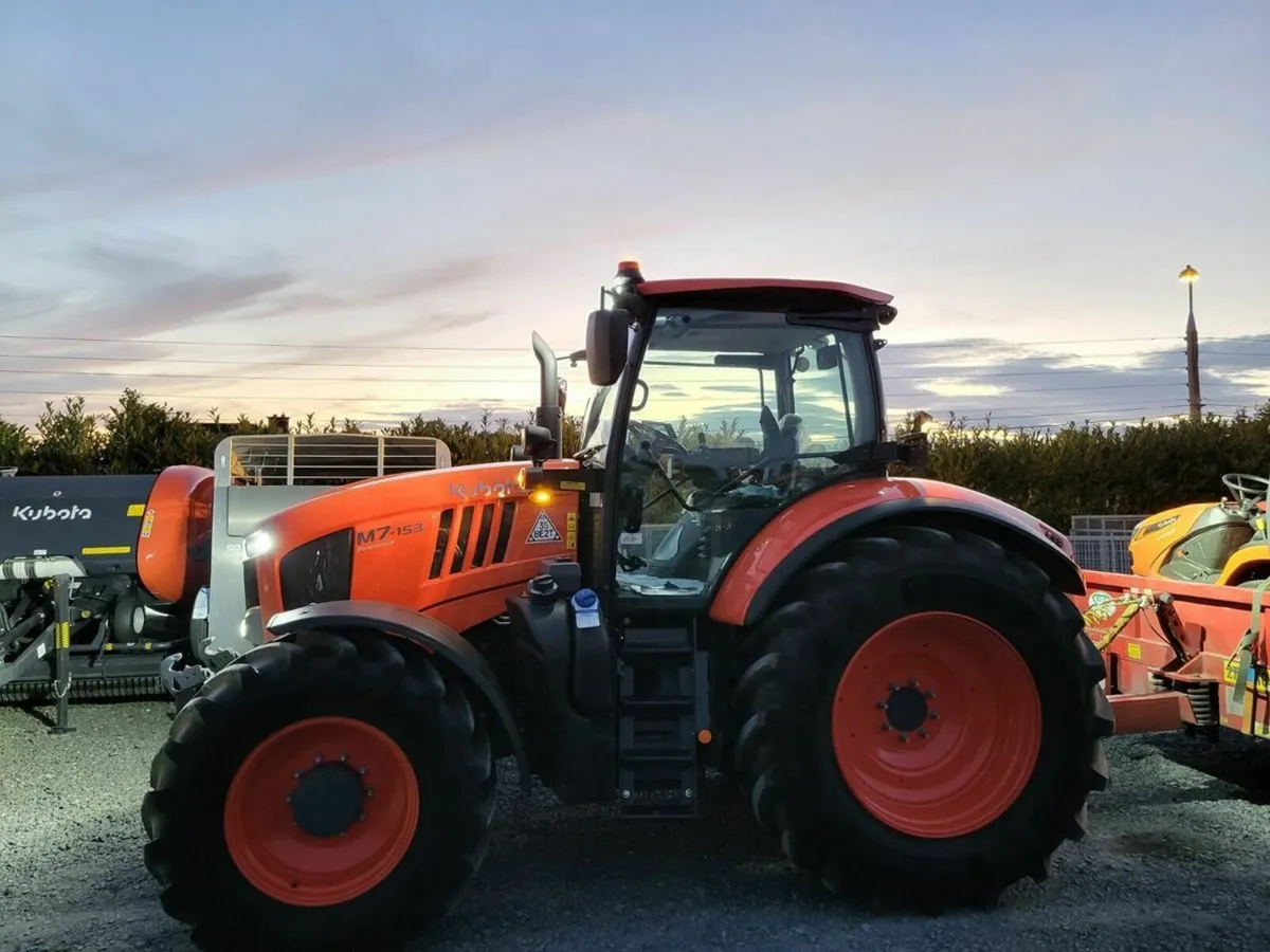 Demo Kubota M7153 Tractor - Image 1