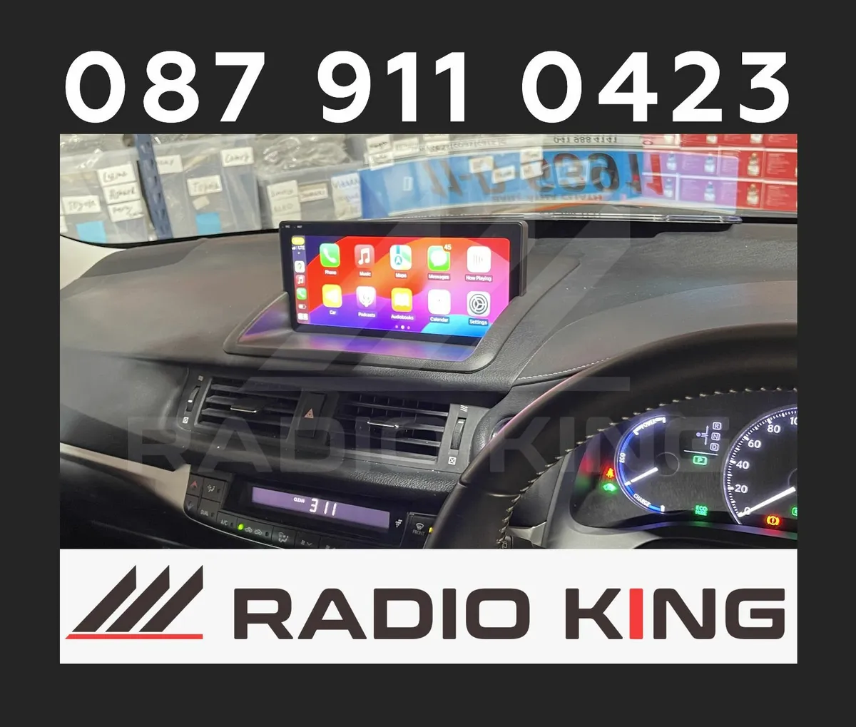 PREMIUM CARPLAY LEXUS CT200H ANDROID AUTO STEREO - Image 4