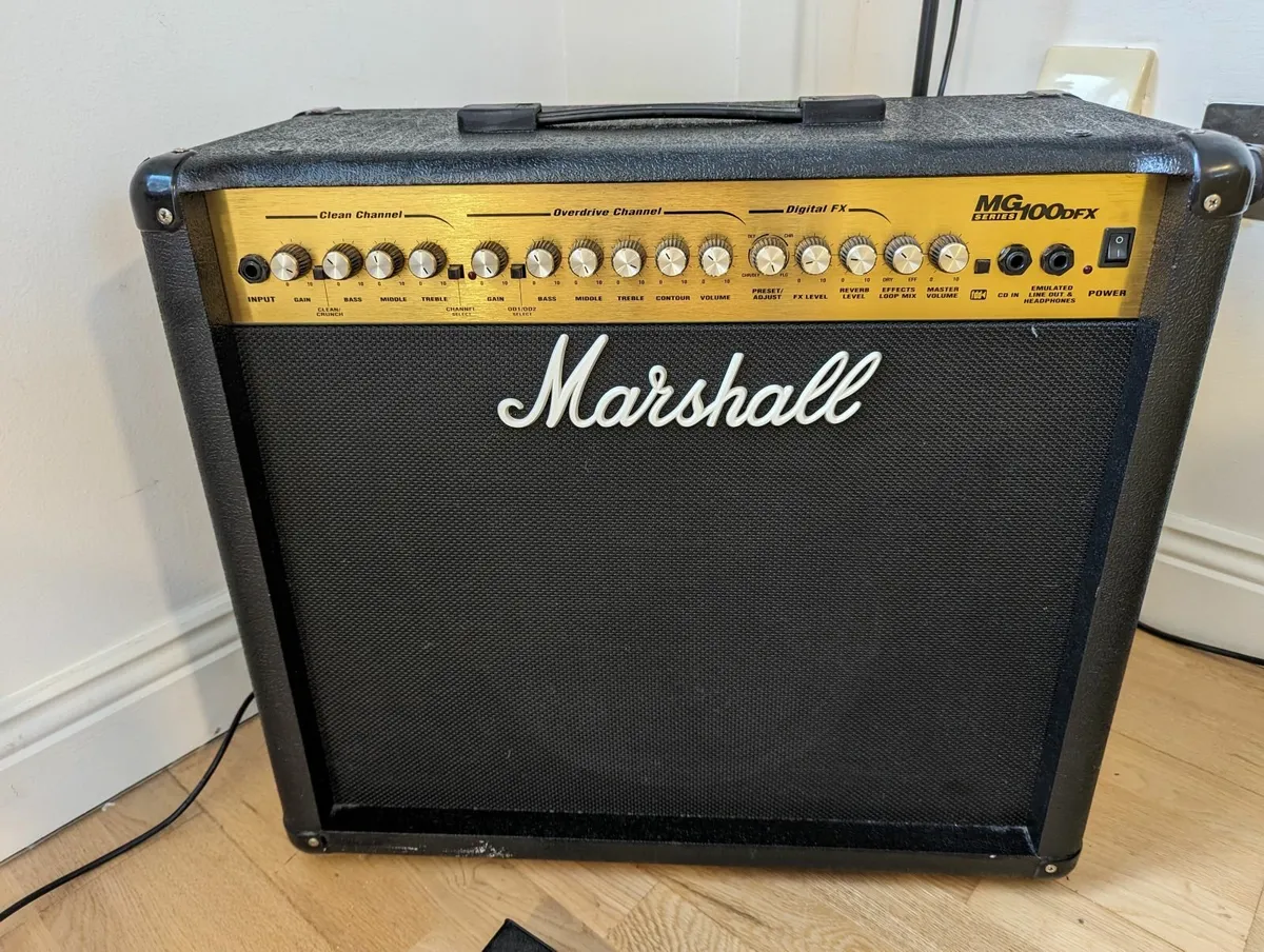 Marshall MG100DFX Amplifier for sale in Co. Galway for €200 on