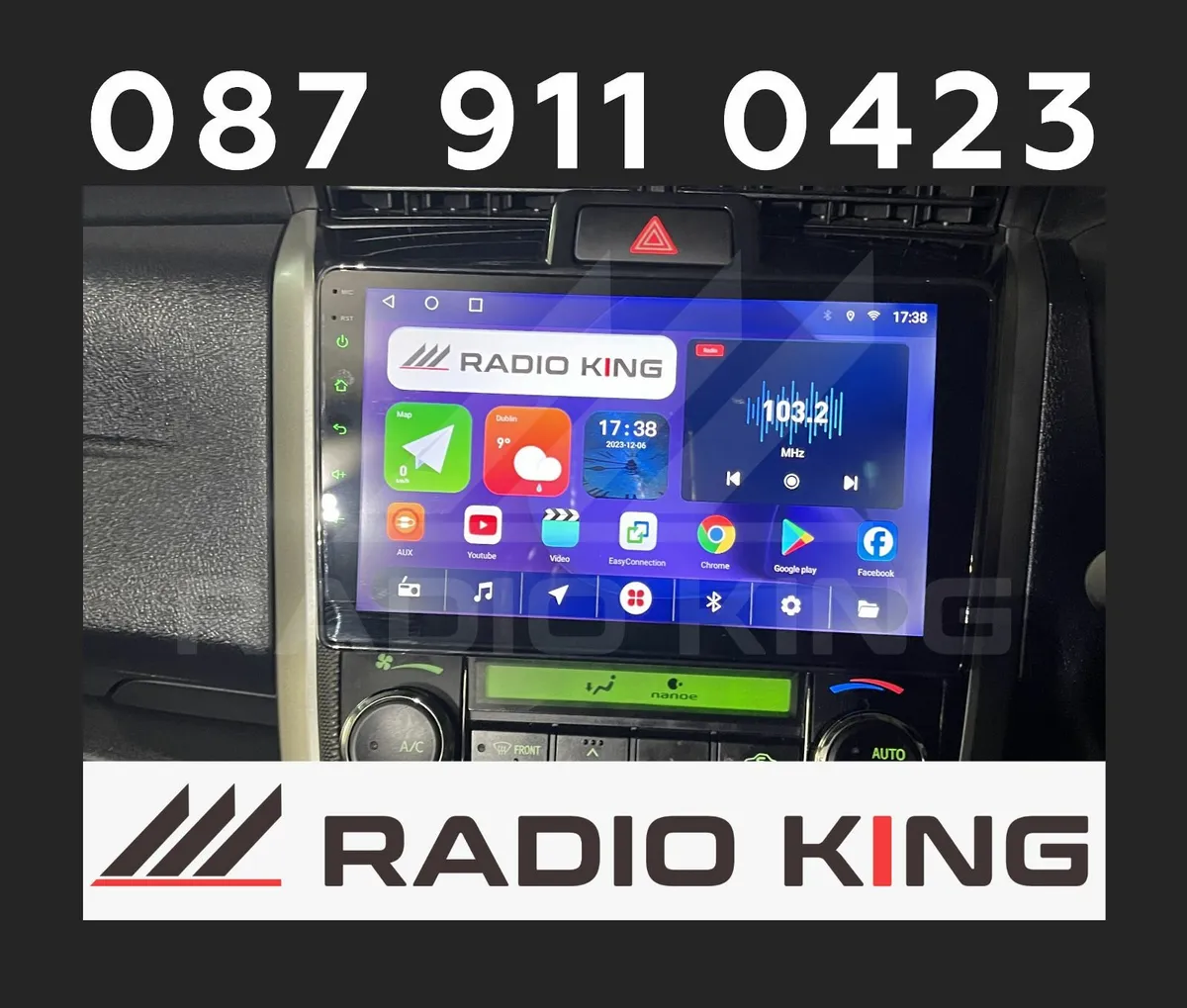 PREMIUM CARPLAY TOYOTA FIELDER ANDROID AUTO CarPla - Image 2