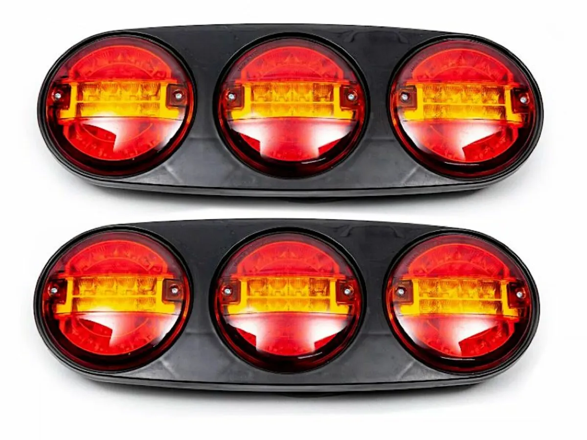 12V Trio Rear Burger Lights..Free Delivery - Image 1