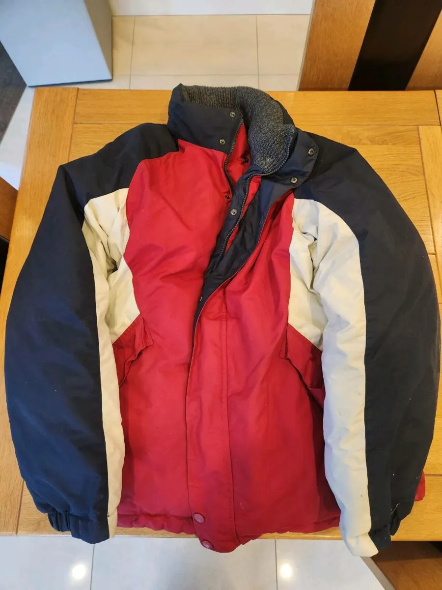 Nautica puffer cheap jacket with hood