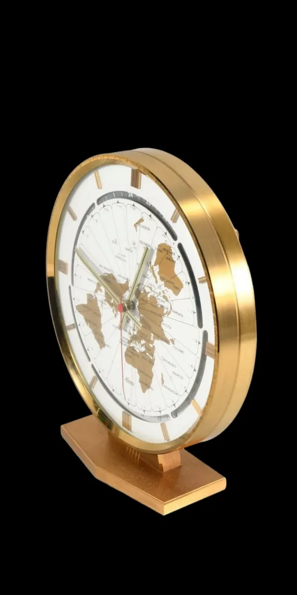 Beautiful Kundo Kienzle World clock - Image 2