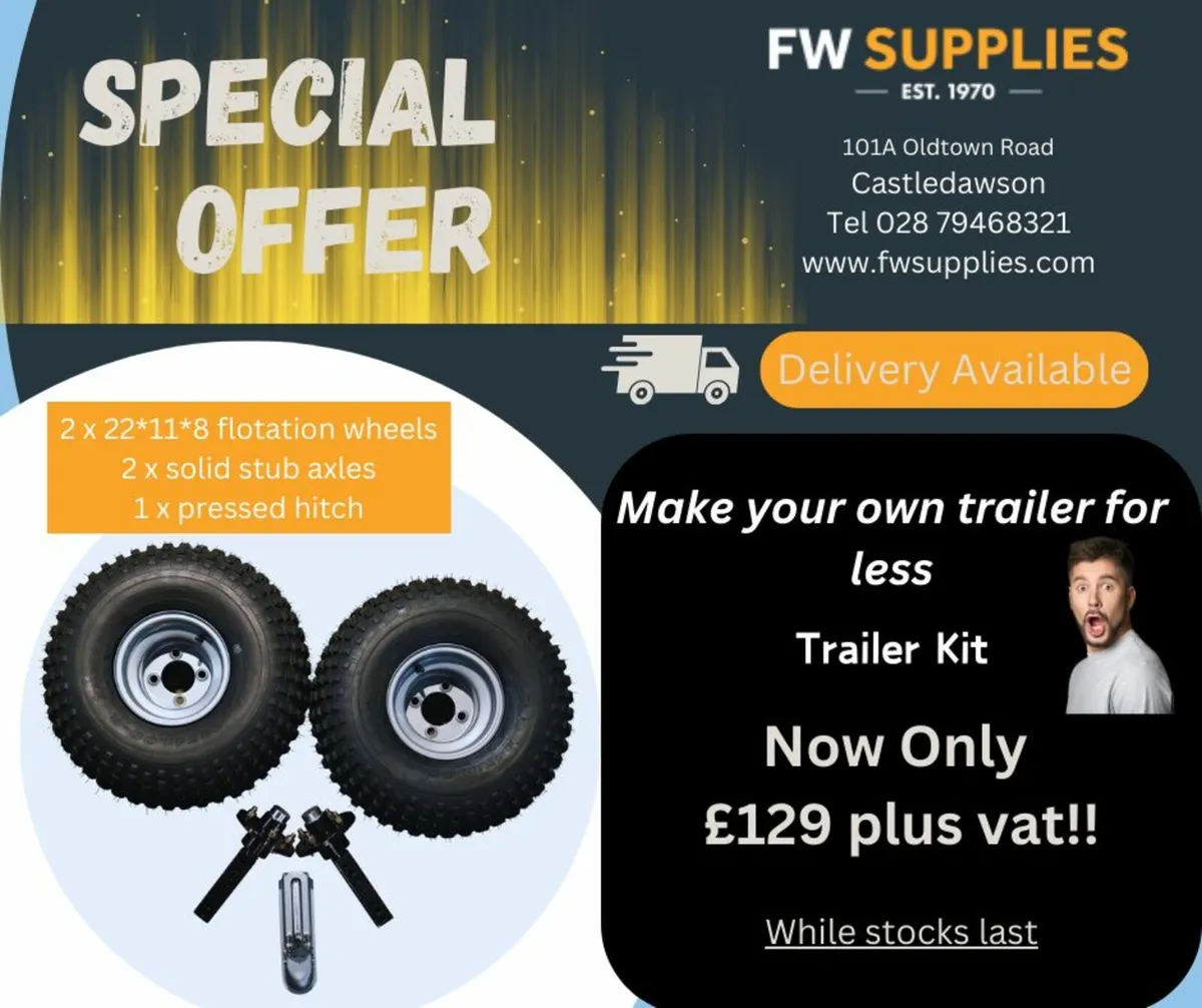 Quad Trailer Wheel Kit Low Offer Price Now