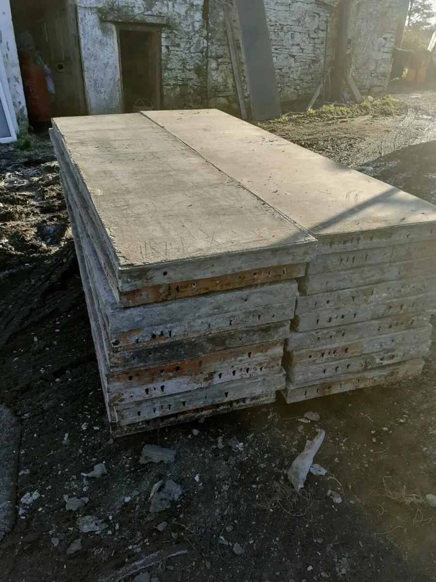 Shuttering pans for sale in Co. Clare for €4,000 on DoneDeal