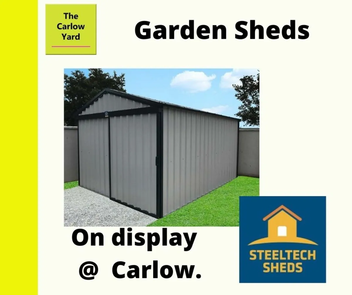 Steeltech Sheds on display in  Carlow - Image 3