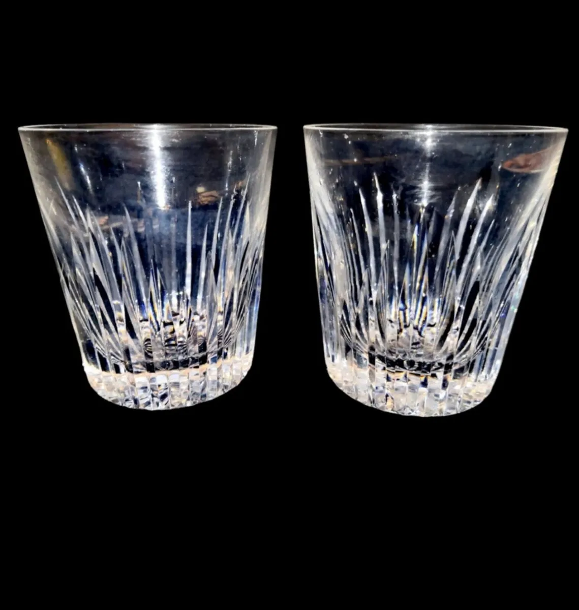 2 waterford crystal glasses - Image 1